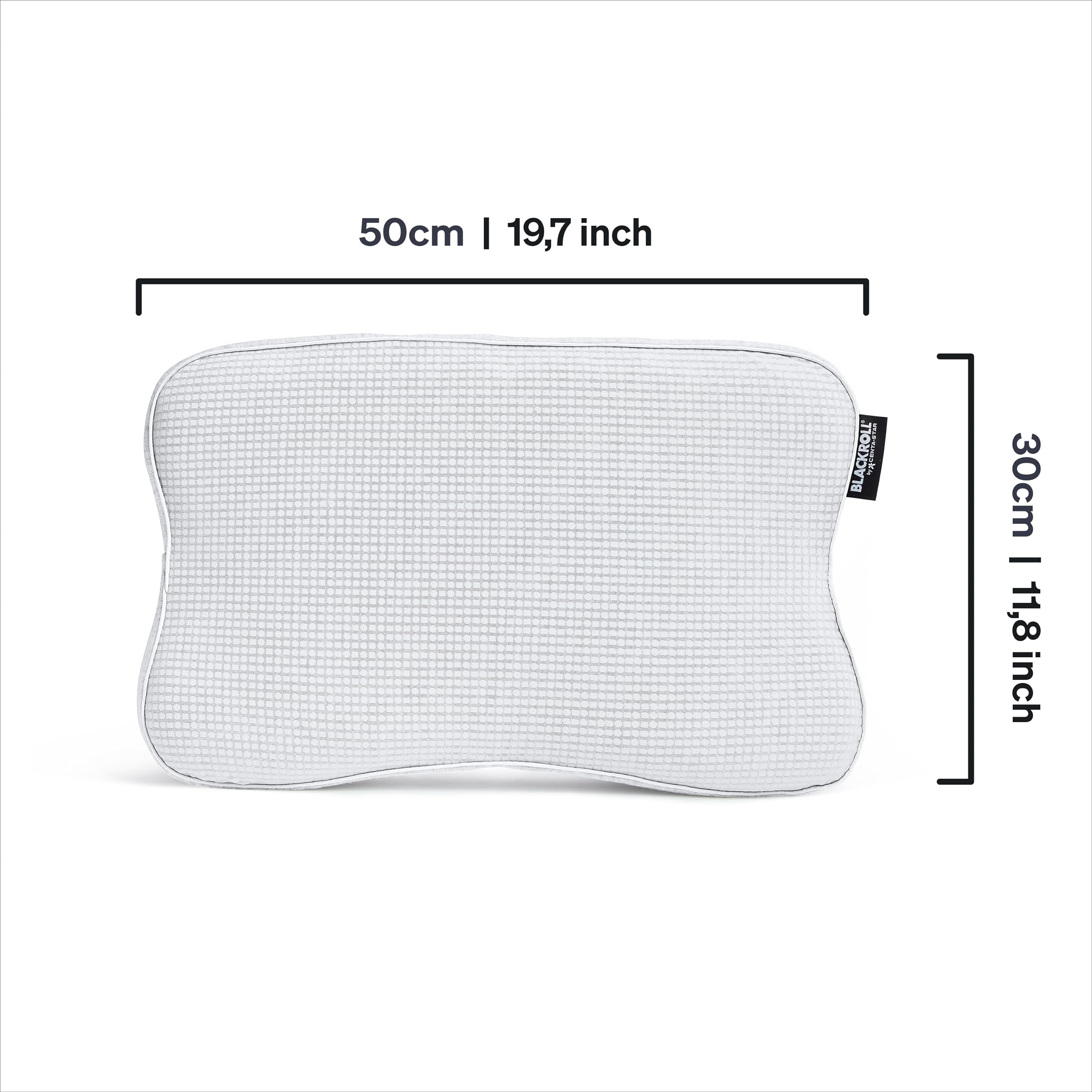 BLACKROLL Pillow CASE Climate Wärmeregulierender Kissenbezug 30 x 50 cm Recovery Pillow Made in Germany
