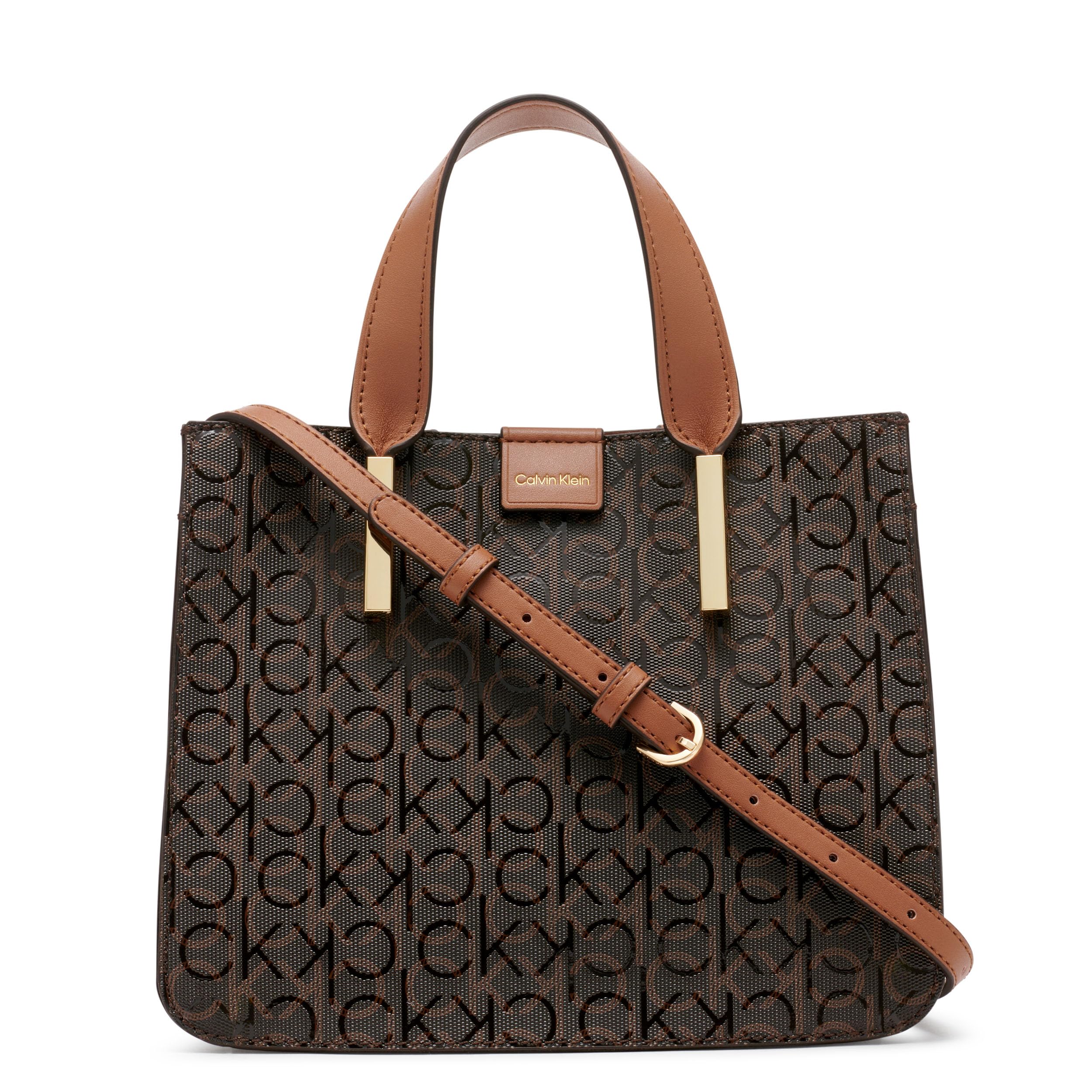 

                                                    Calvin Klein Audrey Mini Bag Crossbody, Brown/Khak