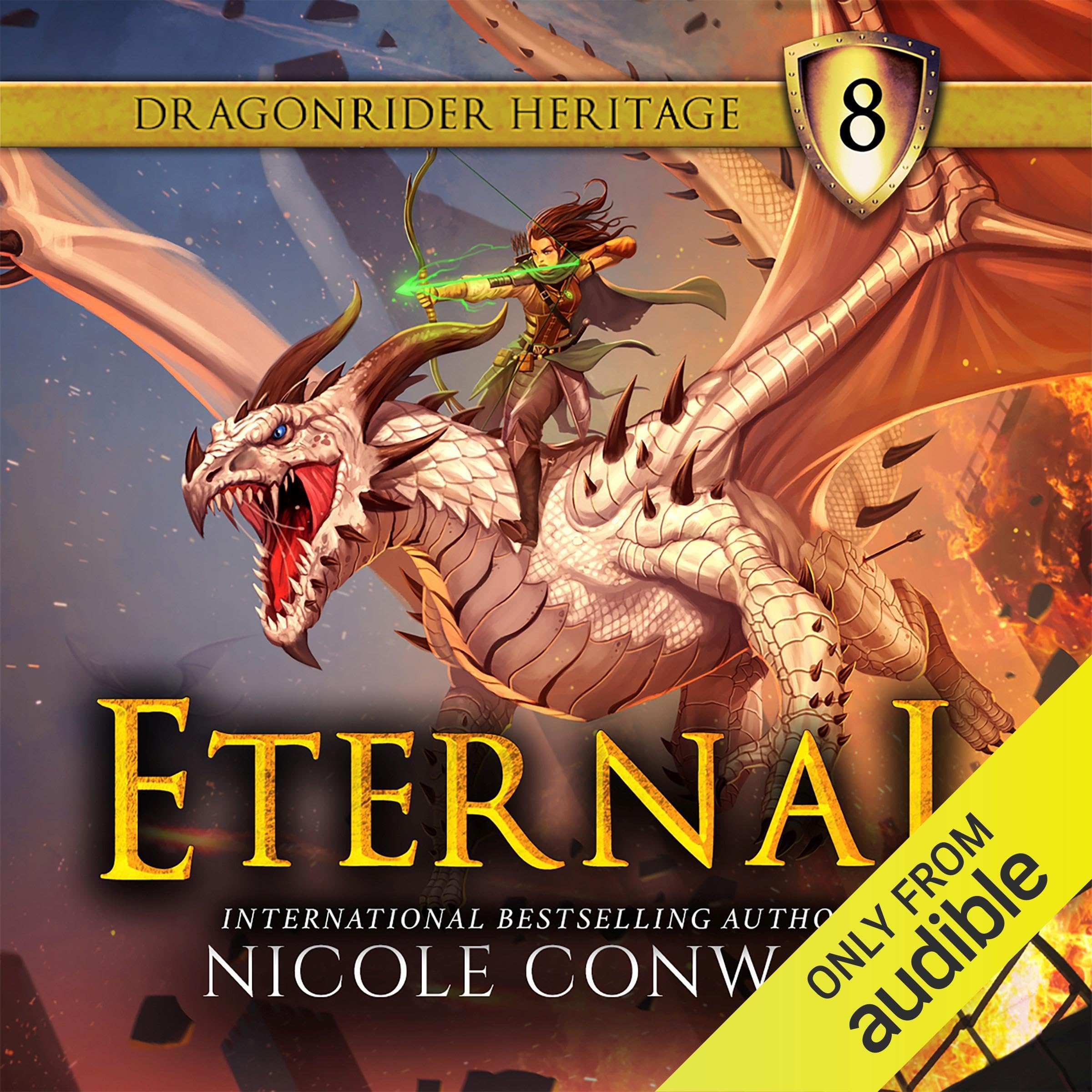 Cover art for Eternal: The Dragonrider Heritage, Book 8