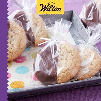 Wilton Clear Treat Party Bags, 4 x 9.5 in., 50-Pack