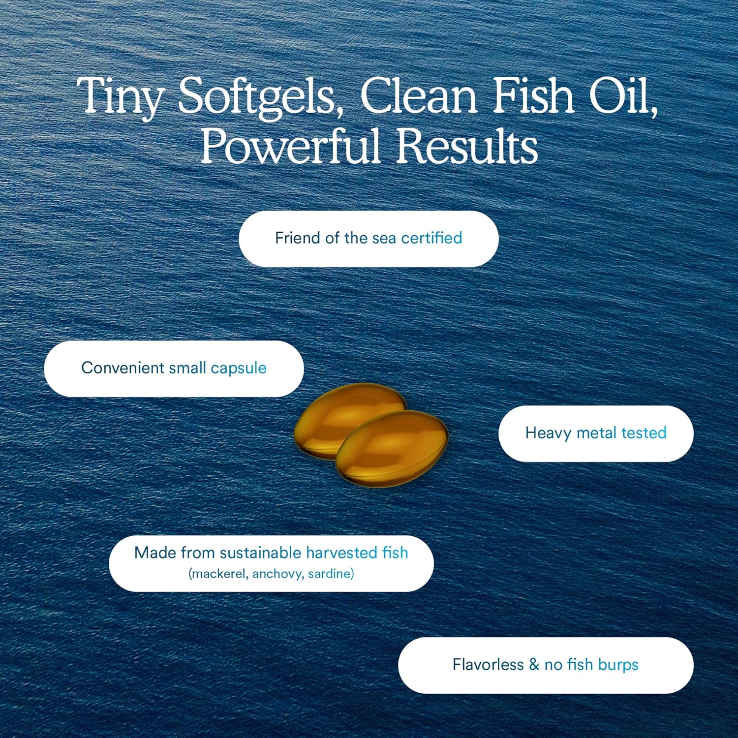 MitoQ Advanced EPA Omega-3 – High-Purity 800mg EPA Fish Oil Supplement | with Vitamin K2, D3, E | Cardiovascular, Brain, Cellular Support | No Fishy Aftertaste | 60 Softgels - Image 7