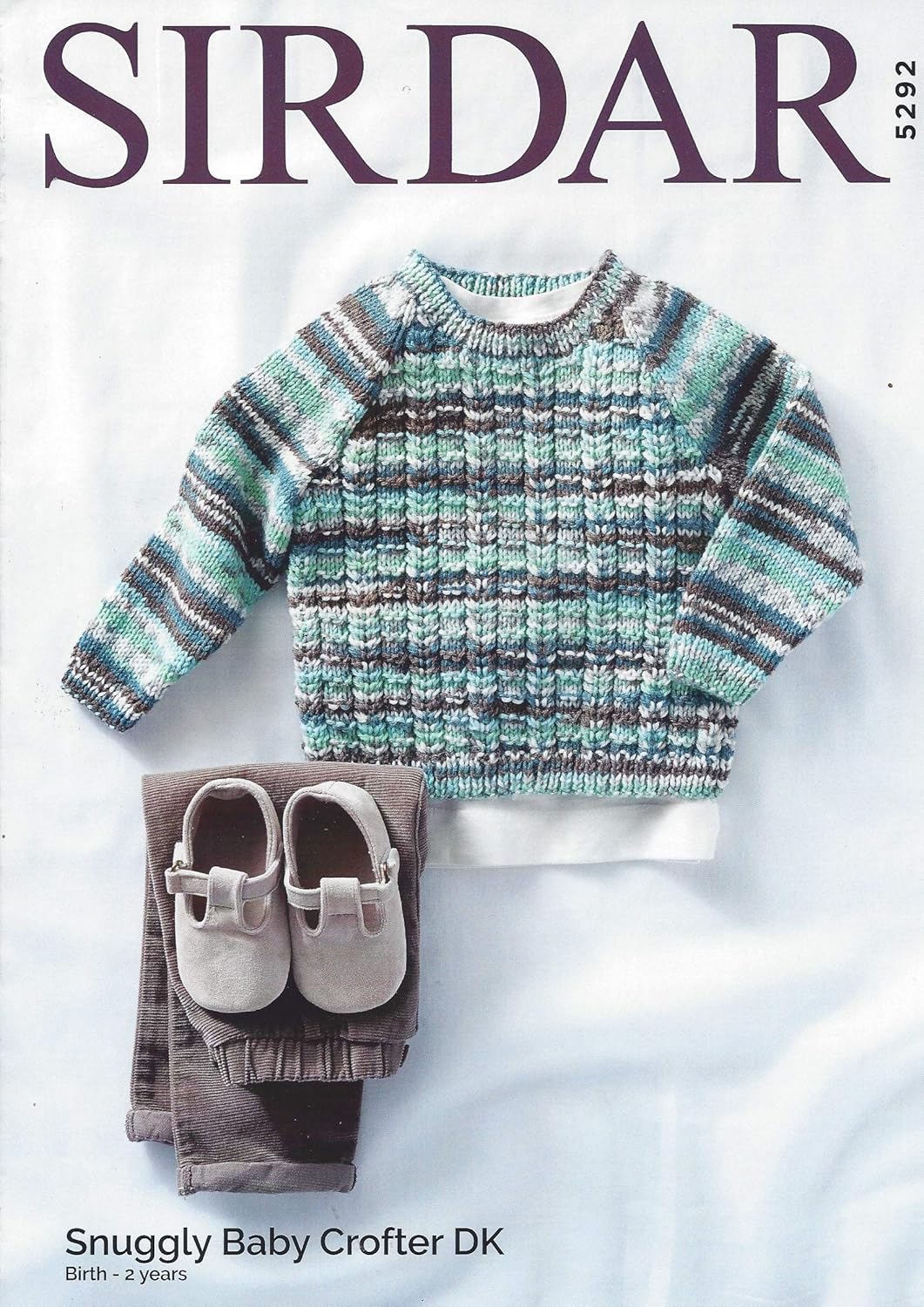 Crochet Pattern Lady's DK Summer Blouse Sweater Top To Crochet Sirdar 5292