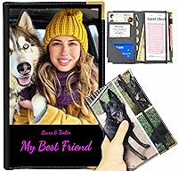 Vista 1 de Diseña tu propio libro de mesera, personaliza libros de servidor para mesera de 20 x 13 cm (8 x 5 pulgadas), cartera de servidor con bolsillo