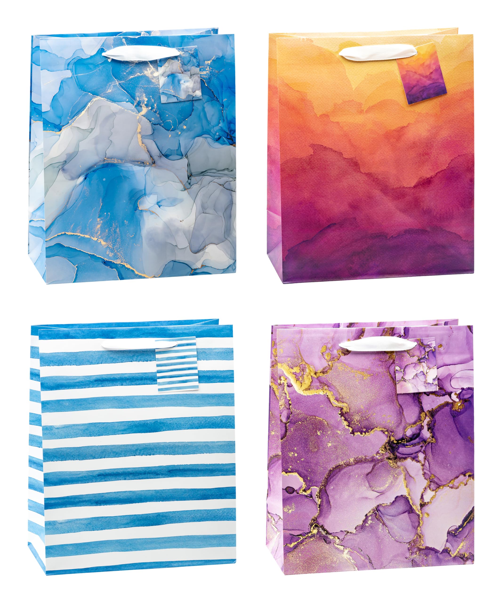 TSI Art Design 85317 Gift Bags Size Large (H x W x D) 32 x 26 x 13.5 cm Pack of 12