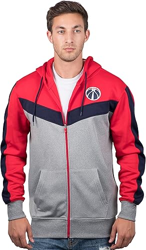 Miniatura 28 de Ultra Game Men's NBA Official Full Zip Hoodie Sweatshirt