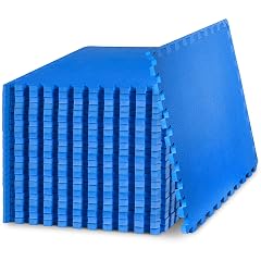 ProsourceFit Extra Thick Puzzle Exercise Mat 3 4 EVA Foam Interlocking Tiles for Protective Cushioned Workout Flooring for