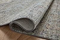 Vista 129 de Loloi Jean Stoffer Katherine Collection KES-02 Ocean/Coral 2'-7'' x 10'-0'', .25" Pile Height, Runner Rug