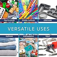 Vista 3 de GPI - 9 x 12 pulgadas - Estuche a granel de 1000, 4 mil de grosor, resistente, bolsas de plástico transparente con cierre con cremallera, con bloque