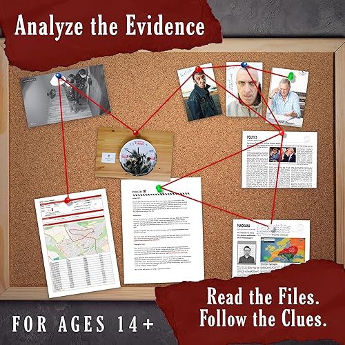 Miniatura 4 de Murder Mystery Party Case Files: Fire in Adlerstein for 1 or More Players Ages 14 and Up