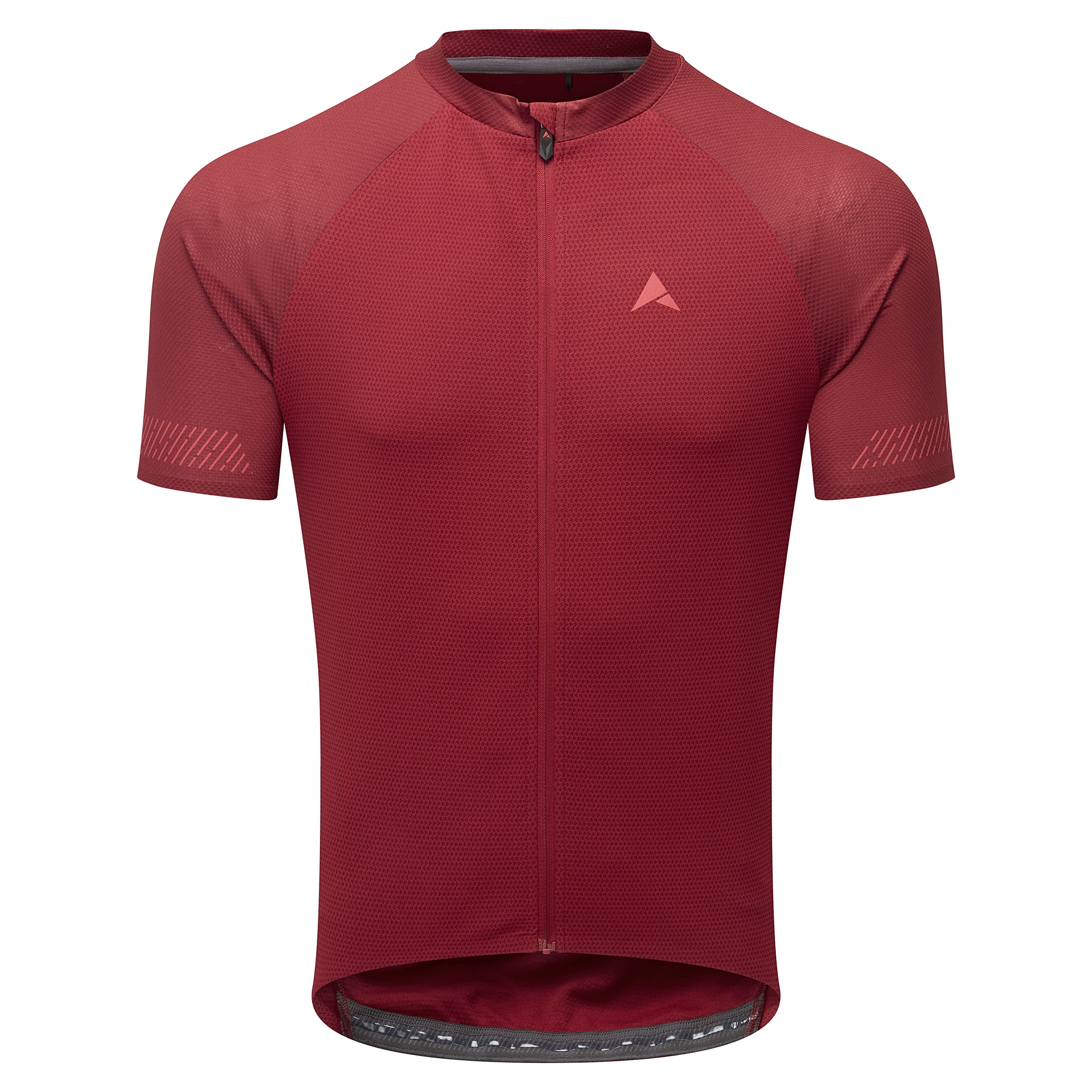 Altura Mens Endurance Shortsleeve Cycling Jersey - Dark Red - Medium