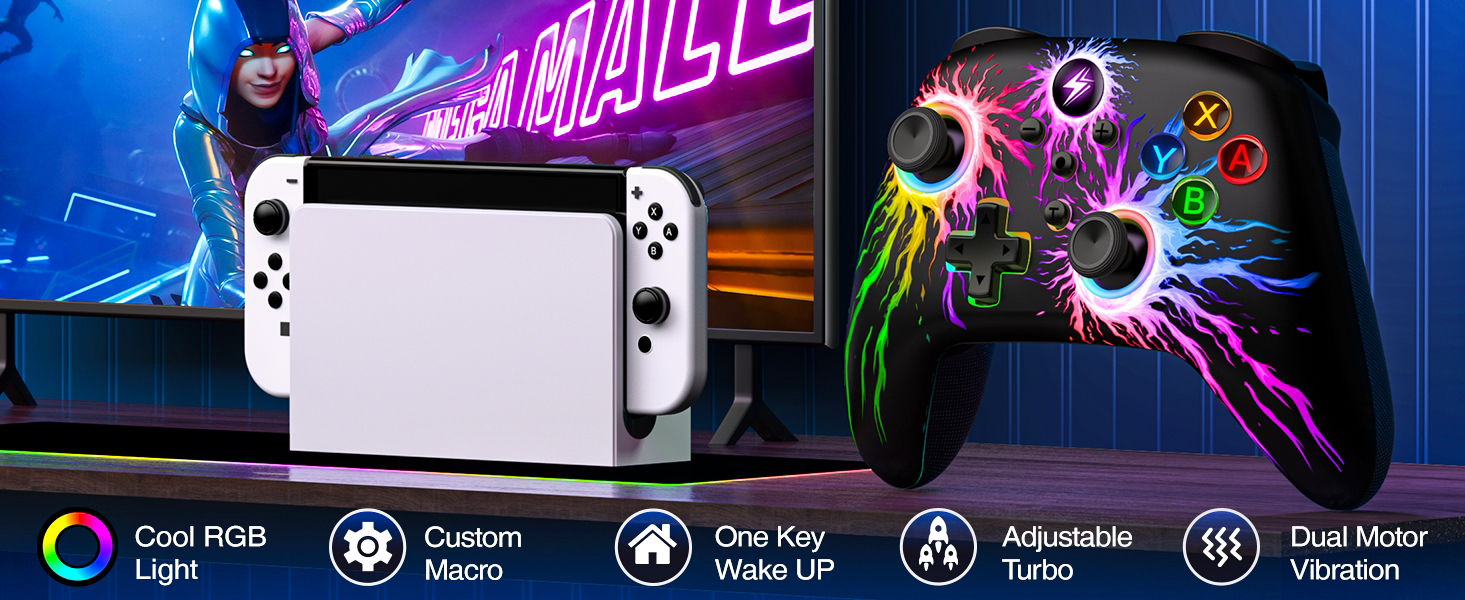 Amazon.com: EXTREMECOOL Wireless Switch Controllers for Nintendo