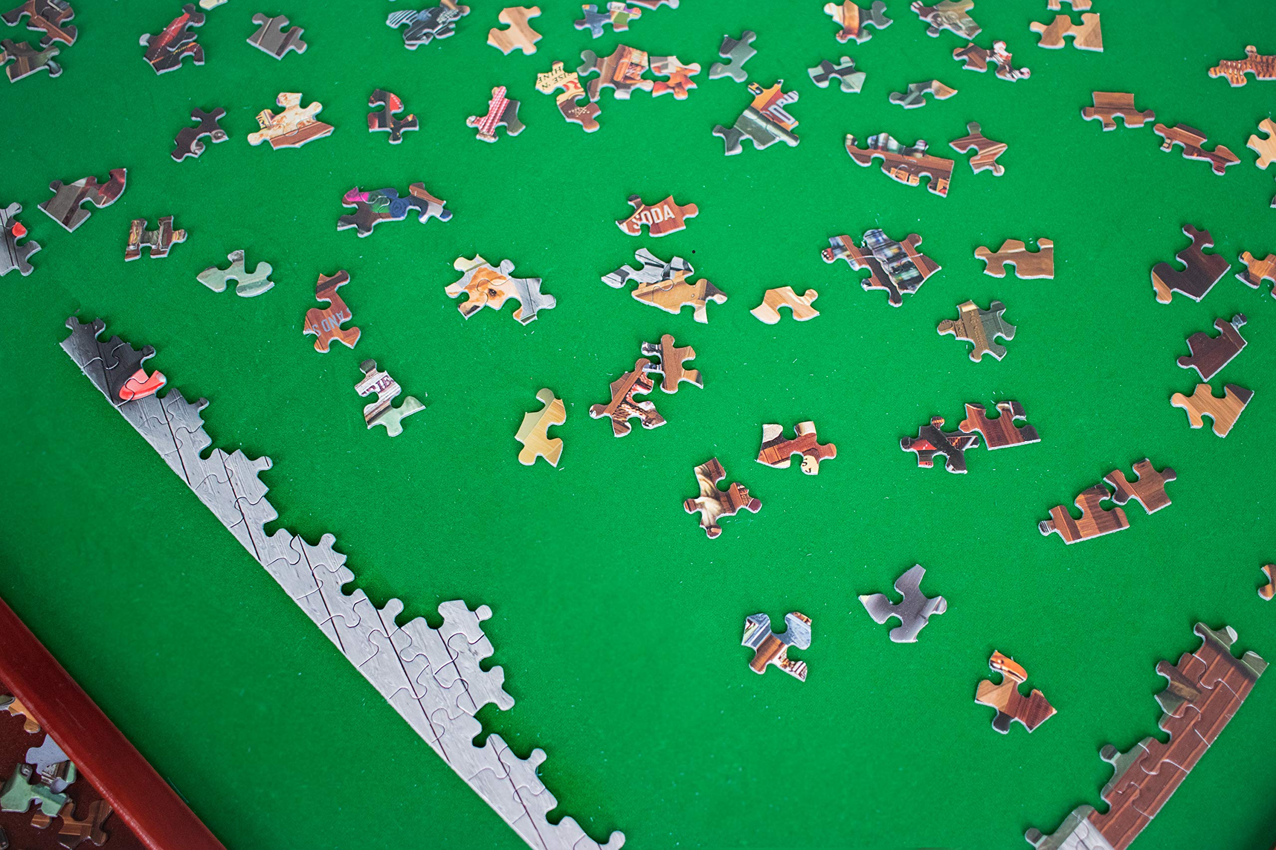 Buy Mary Maxim Folding Jigsaw Puzzle Table Puzzle Tables for Adults Portable Game Table