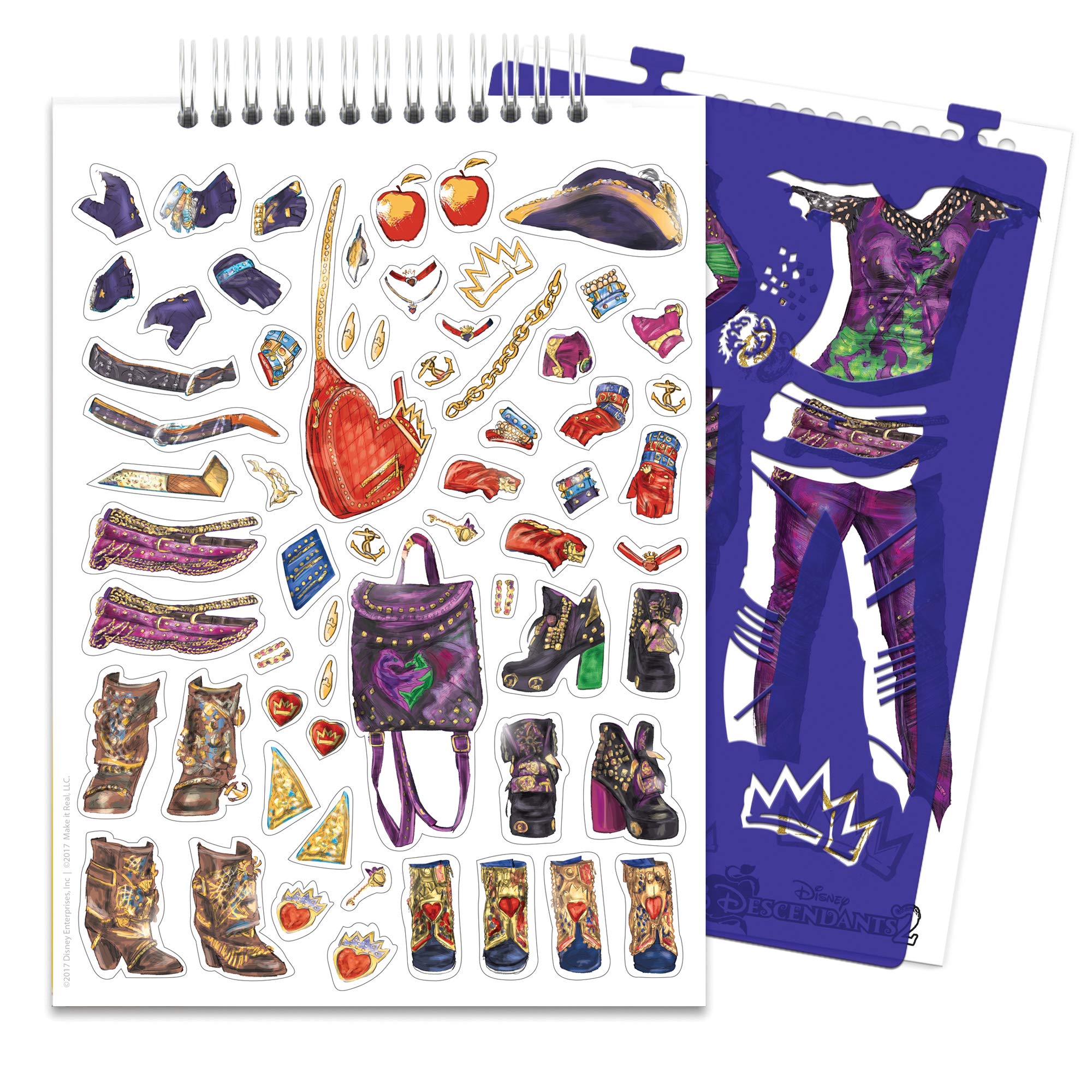 Make It Real Disney Descendants 2 Fashion Design Sketchbook. Disney