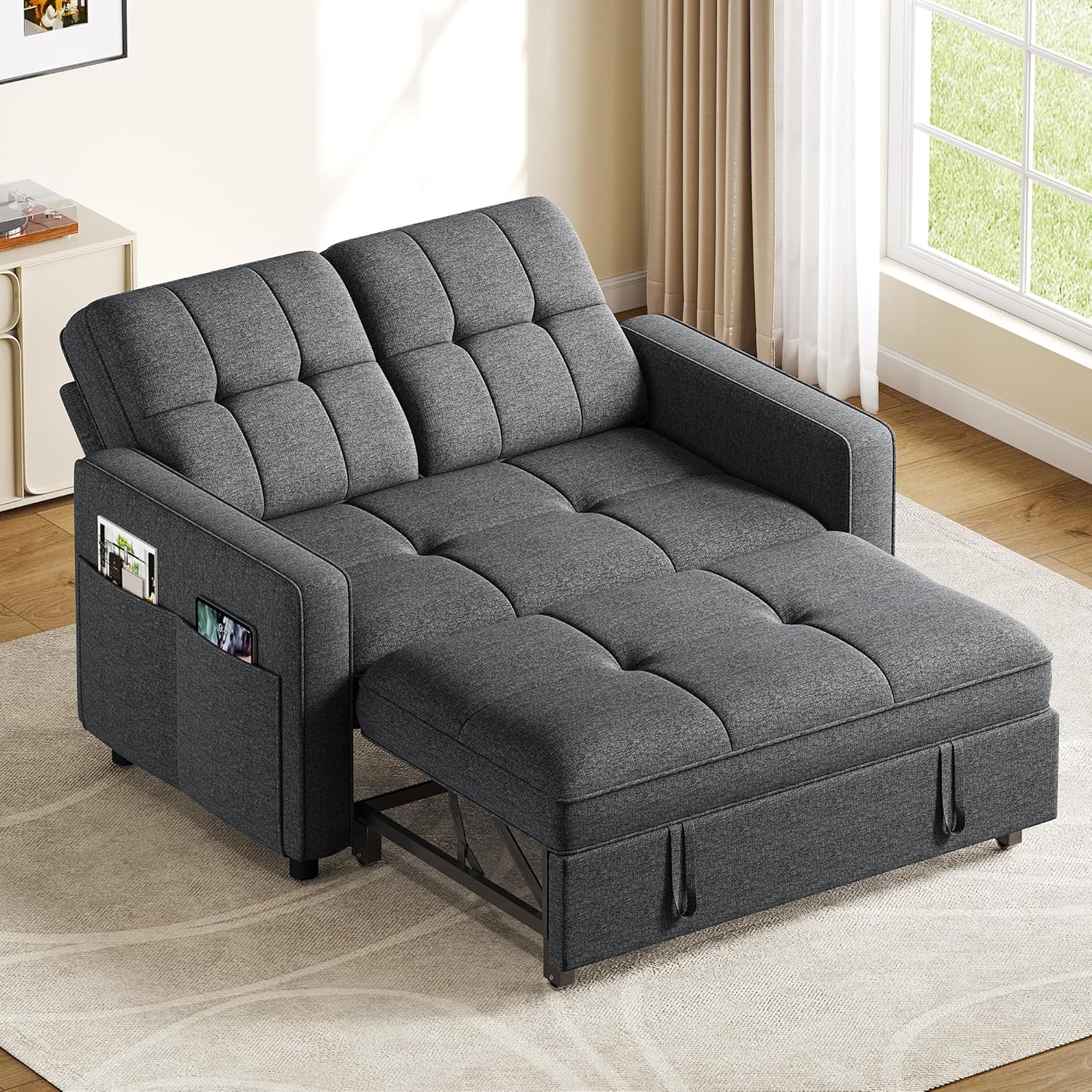 Diagram showing 5-level adjustable backrest positions