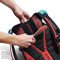 Vista 5 de USWE Core - Mochila de día de alta gama para enduro, Dirtbike, Moto, negro (25L USWE Rojo)