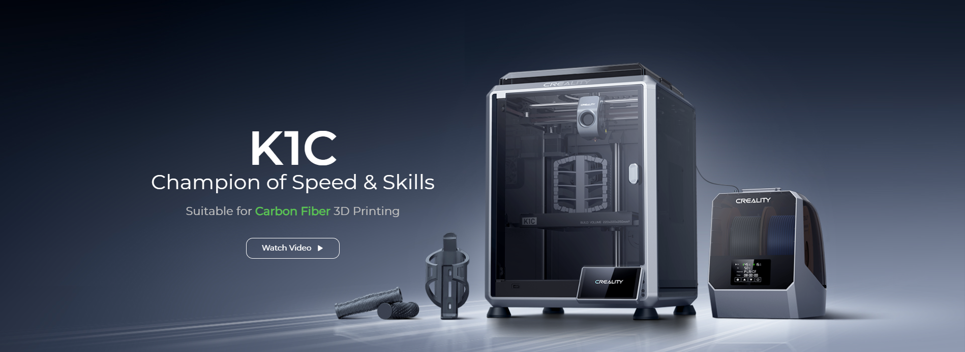 プリンター・複合機 Creality K1C WOL3D Creality K1C 3D Printer Up to 600mm/s Fast Speed, Reliable