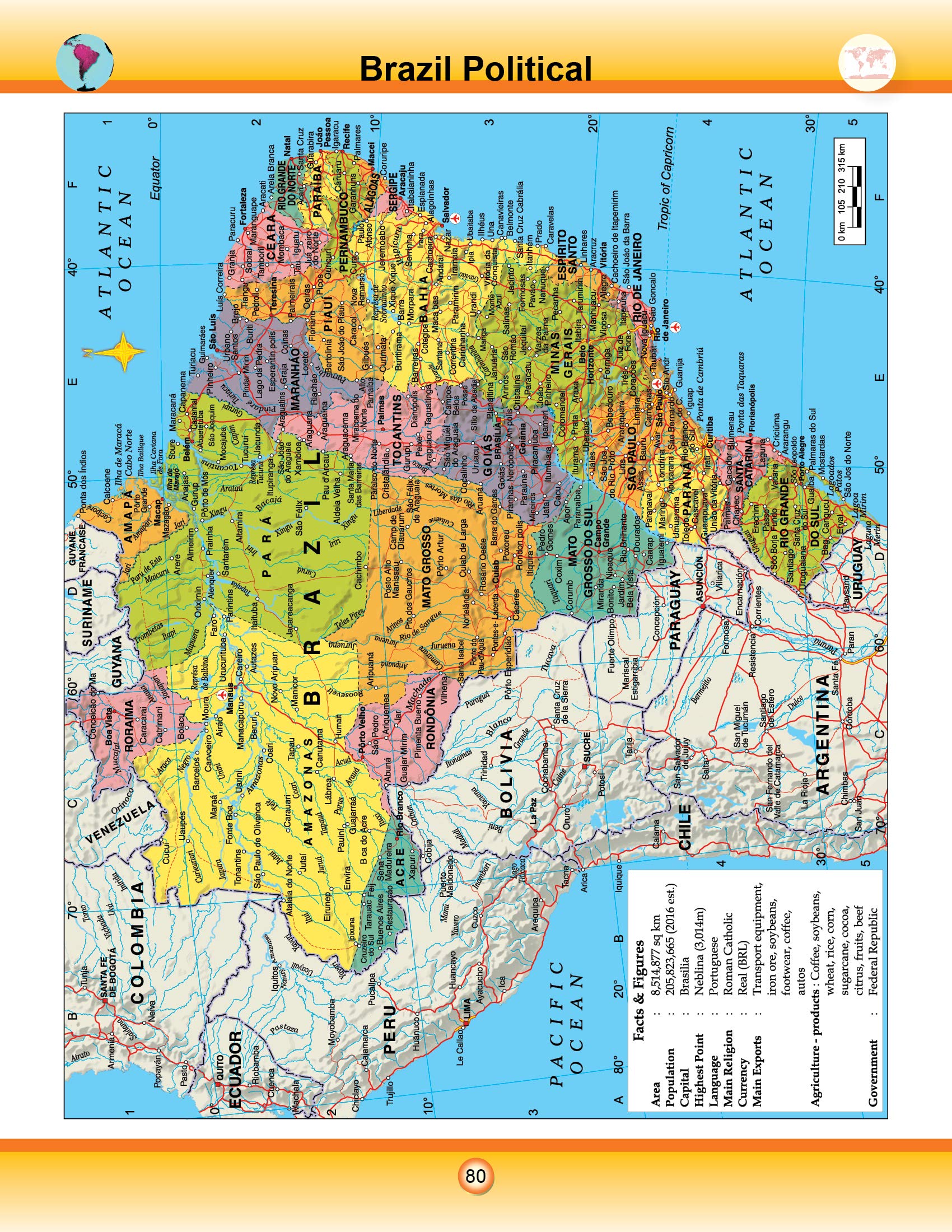 World Atlas for Primary