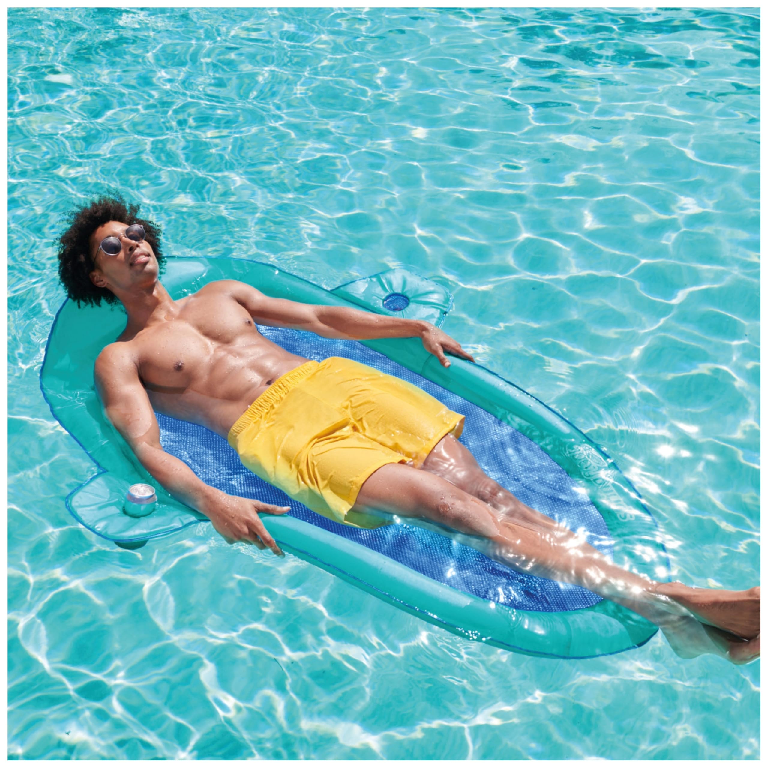 Pool Float Plank Snapklik.com : SwimWays Spring Float Premium Suncatcher Pool Lounger ...