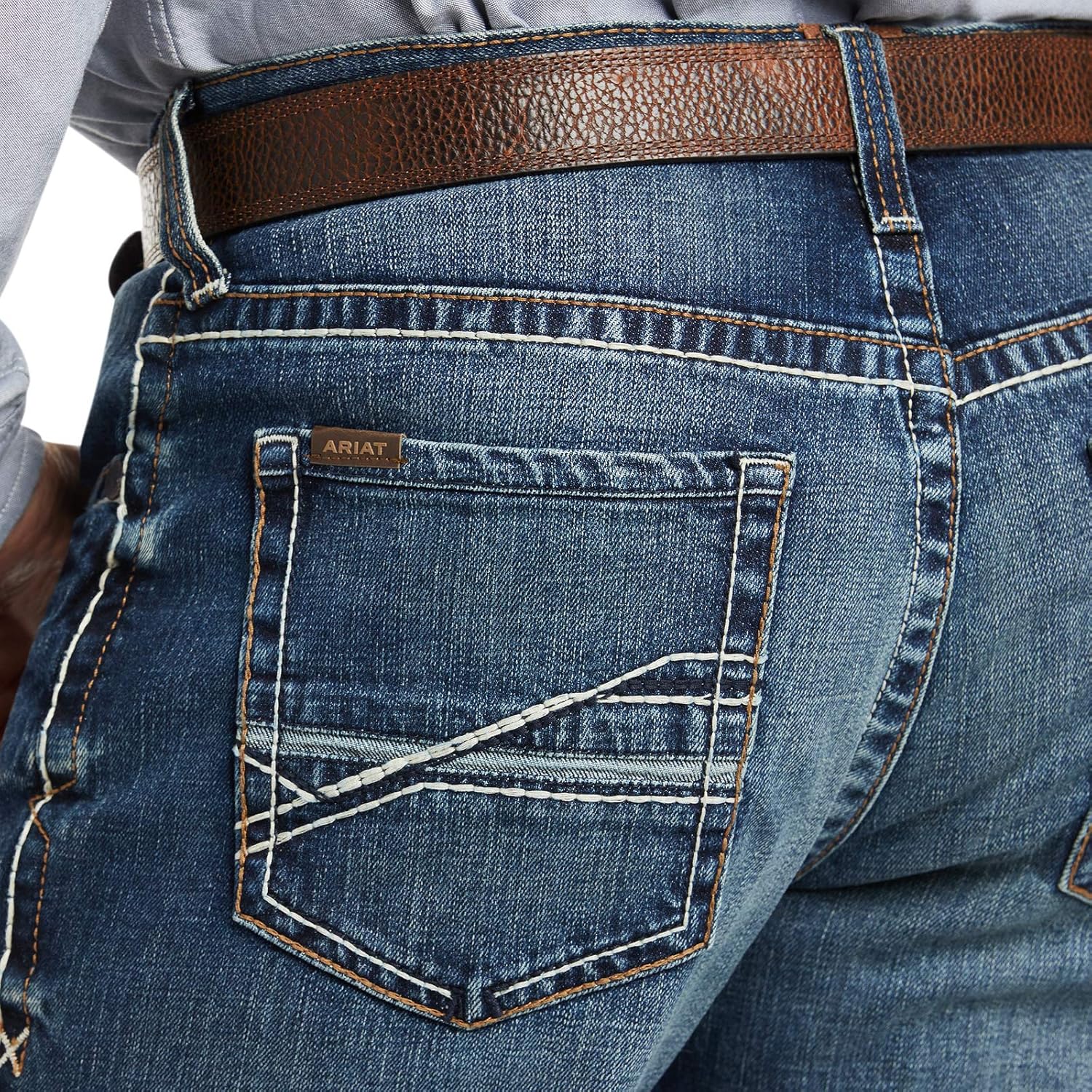 ARIAT Men's M4 Low Rise Boot Cut Jeans 28W x 30L Gulch