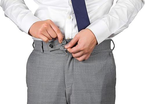 Miniatura 7 de Johnson & Smith Extensores de pantalones  Material de algodón  Extensor de cintura ajustable para pantalones