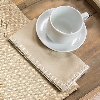 Heritage Lace Haven 17x17 Natural Napkin (Set of 4)