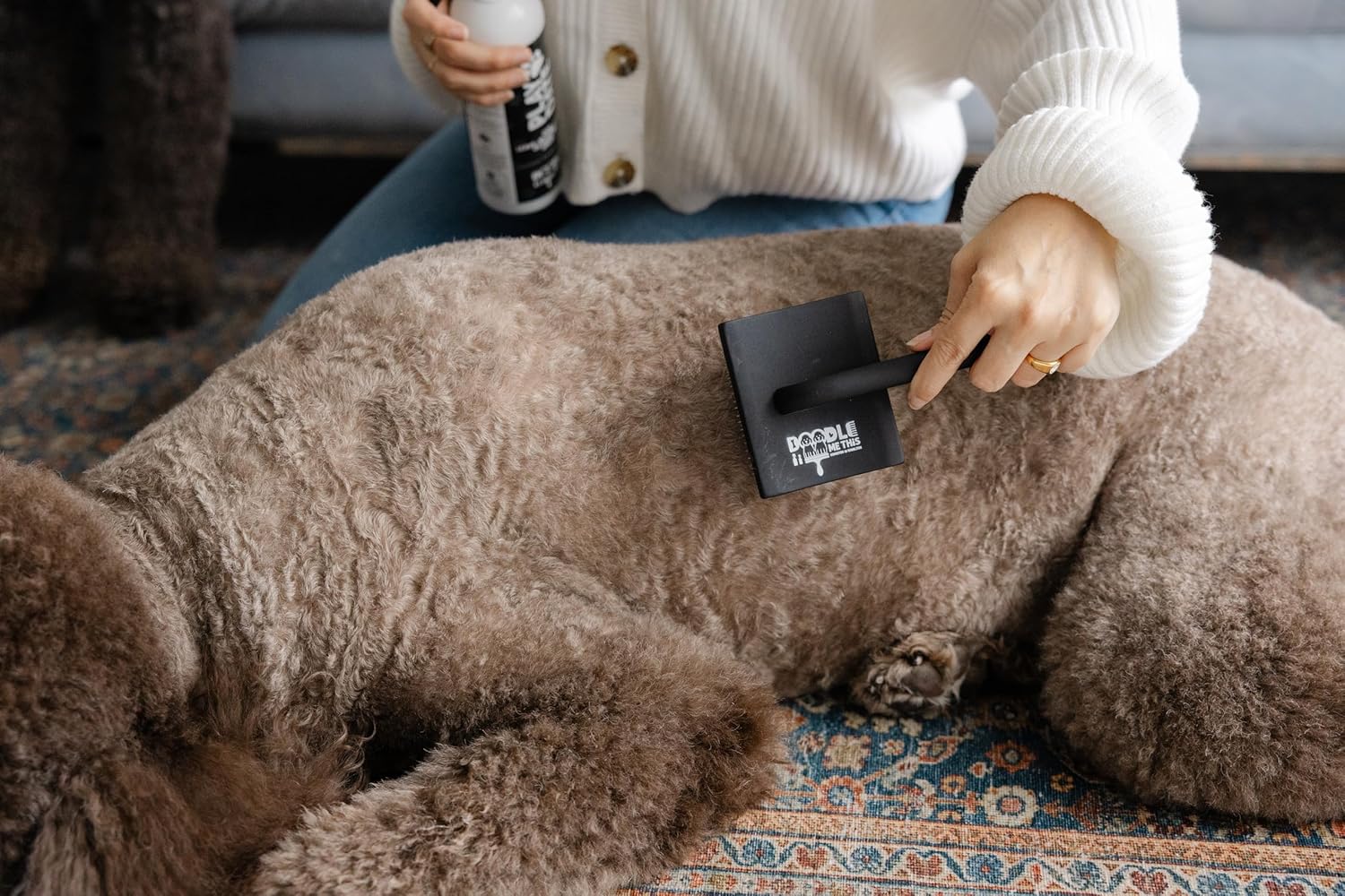 Slicker Brush and Leave-in Conditioner Bundle