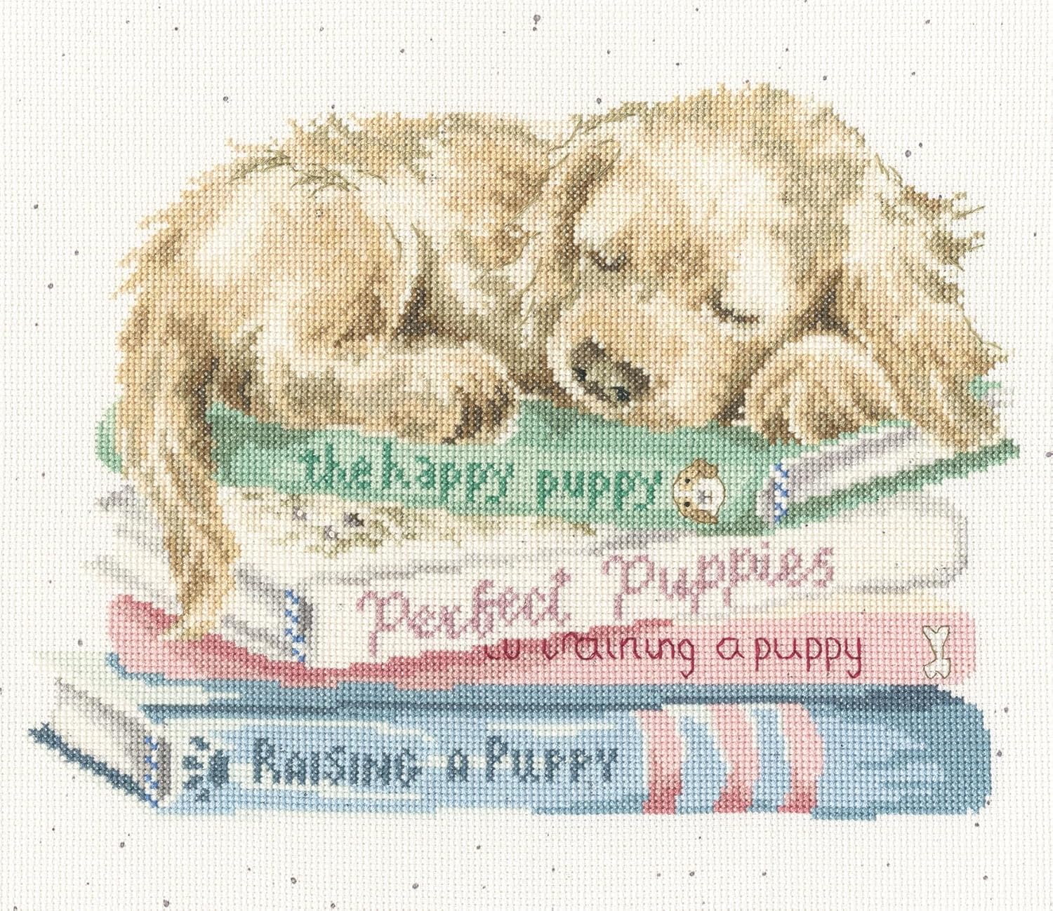 Bothy Threads Counted Cross Stitch Kit - A Pup's Life