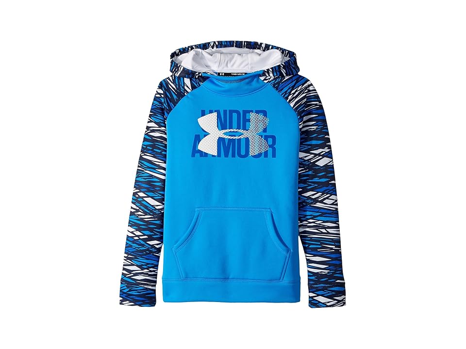 

Under Armour Kids AF Big Logo Hoodie (Big Kids) (Mako Blue/Mako Blue/White) Girl's Sweatshirt