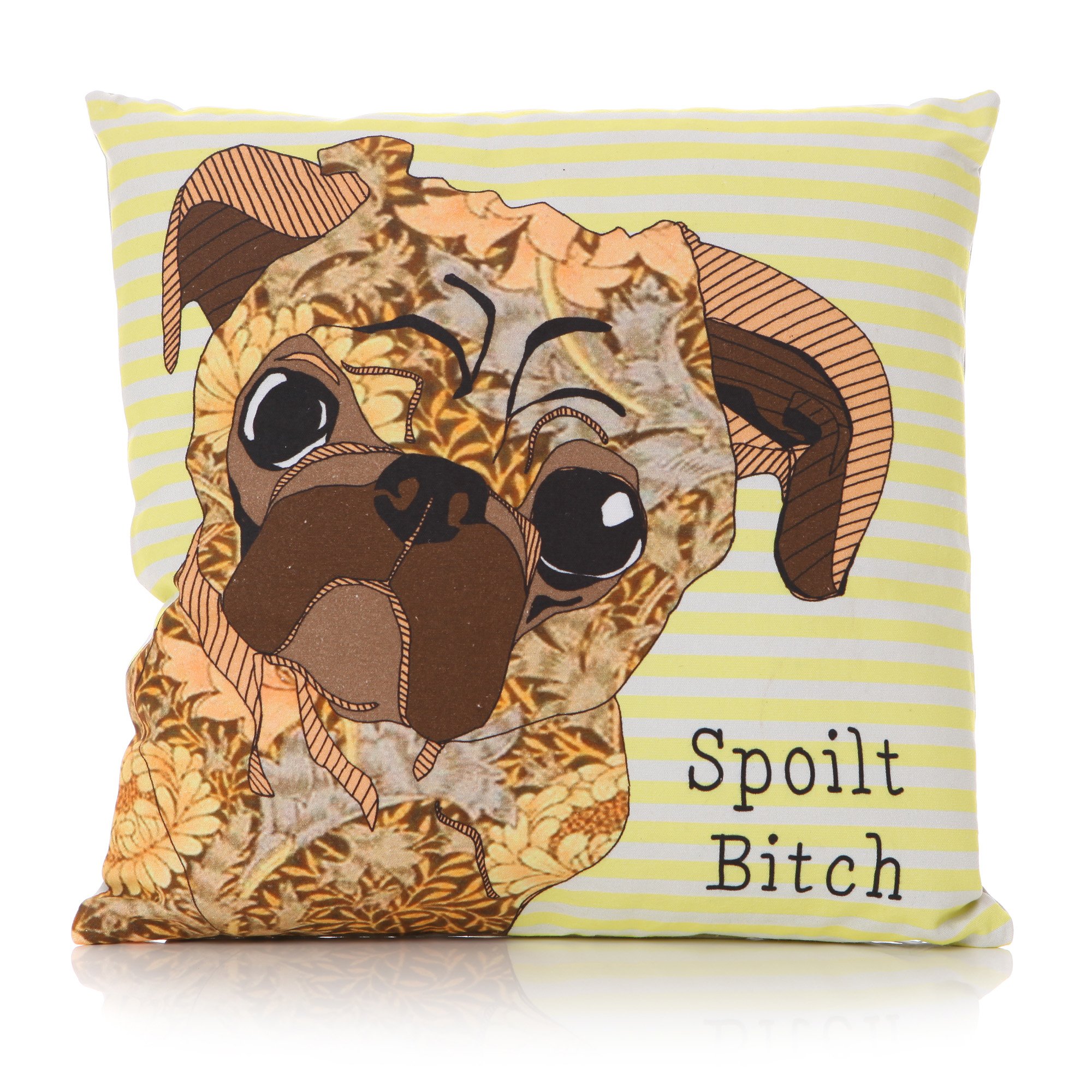 Coussins de la Vie Une Gamme Bitch Shruti Designs pour le canape