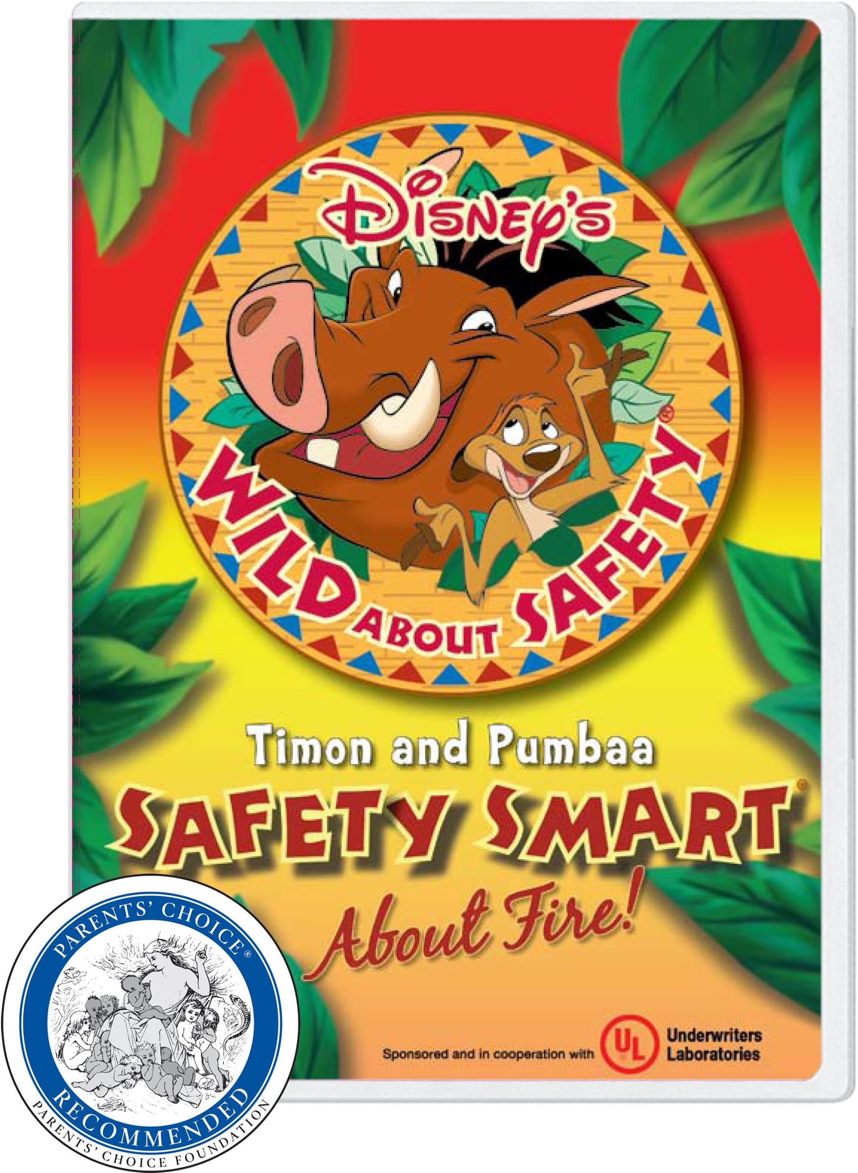 Disney's Wild About Safety with Timon and Pumbaa Safety Smart About Fire!