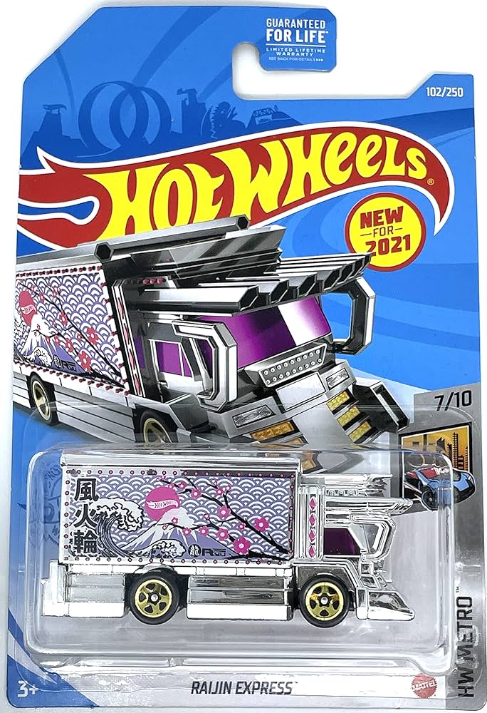 HOTWHEEL RAIJIN EXPRESS ライジンエクスプレス Amazon.com: Hot Wheels - Raijin Express - HW Metro 7/10