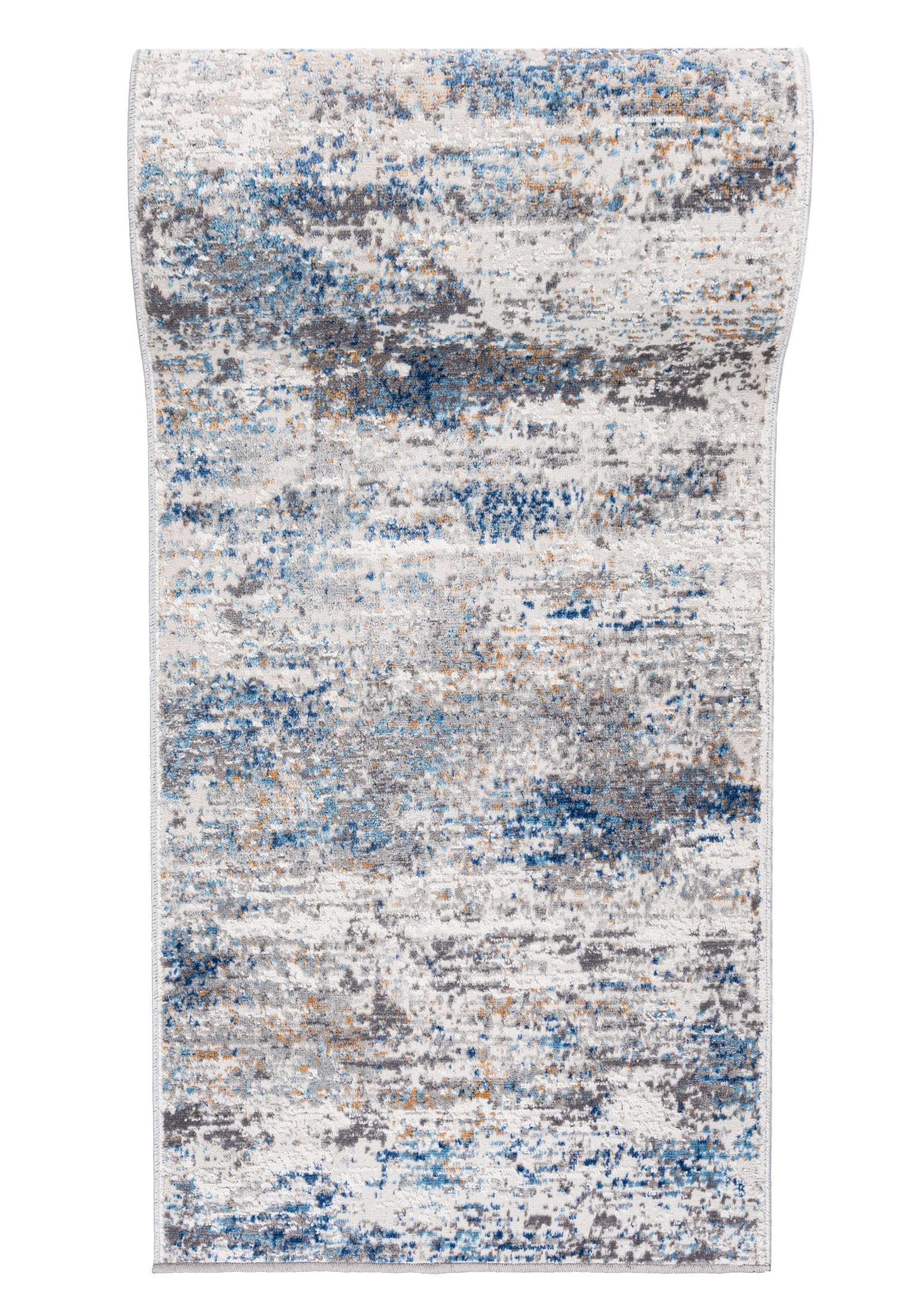 Mazovia Runner Carpet Gang - Moderne Loper Tapijt Bende - Kortpolig Vloerkleed - Keukenloper voor Hal, Slaapkamer, Keuken, Gang - Patroon Abstract - Keuken Loper 80x200 cm - Grijs Beige 1 Mazovia Runner Carpet Gang - Moderne Loper Tapijt Bende - Kortpolig Vloerkleed - Keukenloper voor Hal, Slaapkamer, Keuken, Gang - Patroon Abstract - Keuken Loper 80x200 cm - Grijs Beige 1