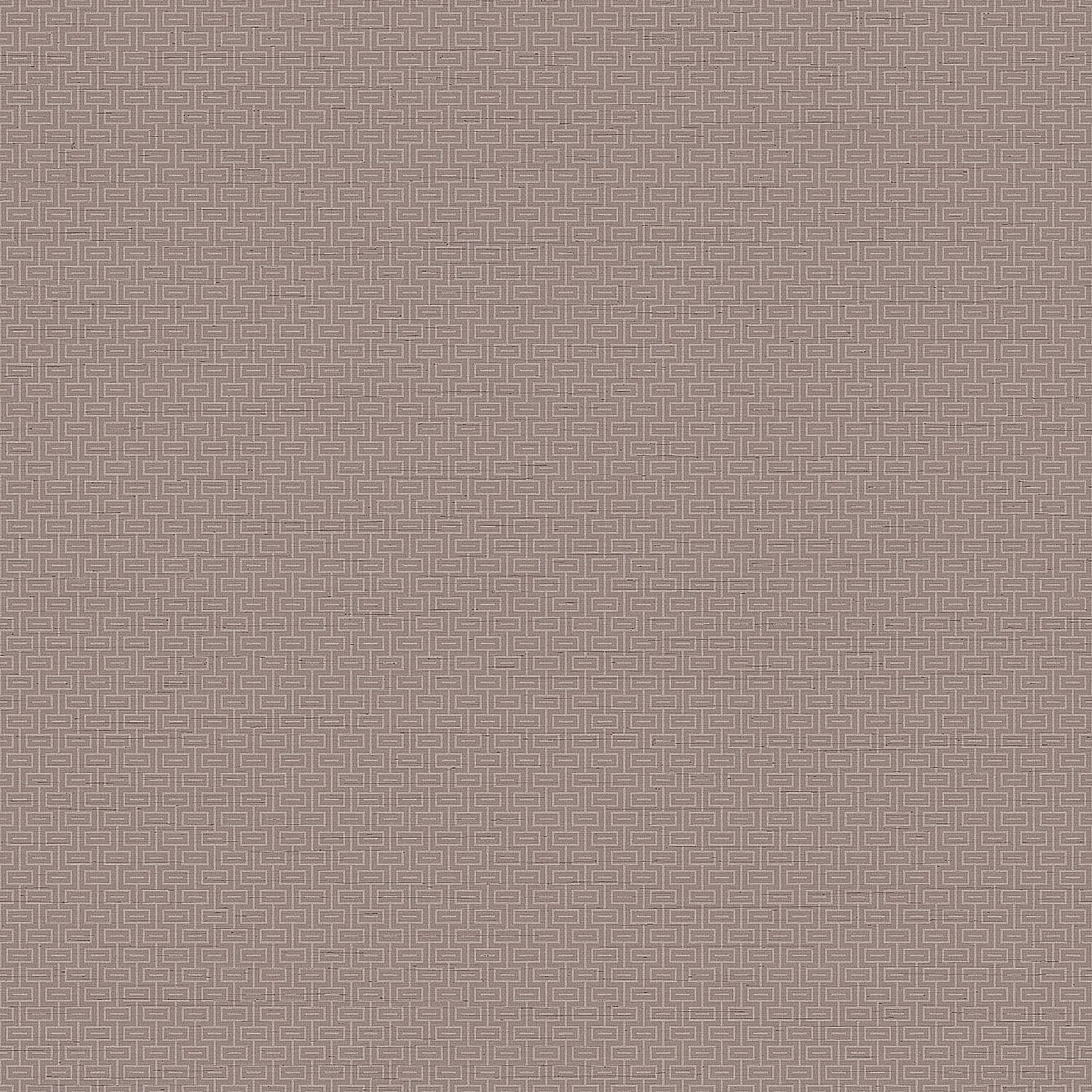 Profhome Tapeta geometryczna GR322505-DI tapeta z włókniny brązowa szarobrązowa 0,53 m x 10,05 m / 5,33 m2