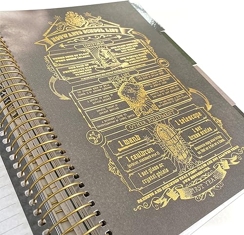 Miniatura 5 de Paper House Productions Harry Potter - Planificador de 12 meses sin fecha de 9.5 pulgadas con calcomanías de bandera de mes y evento, mapa de