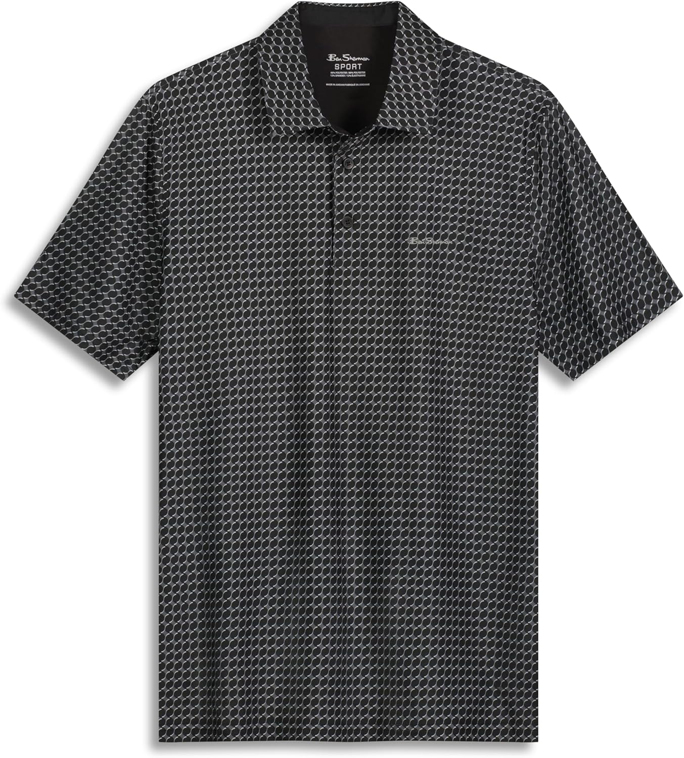 Ben Sherman Men's Sport Fit Classic Short Sleeve Shirt-Casual Polo - Image 6