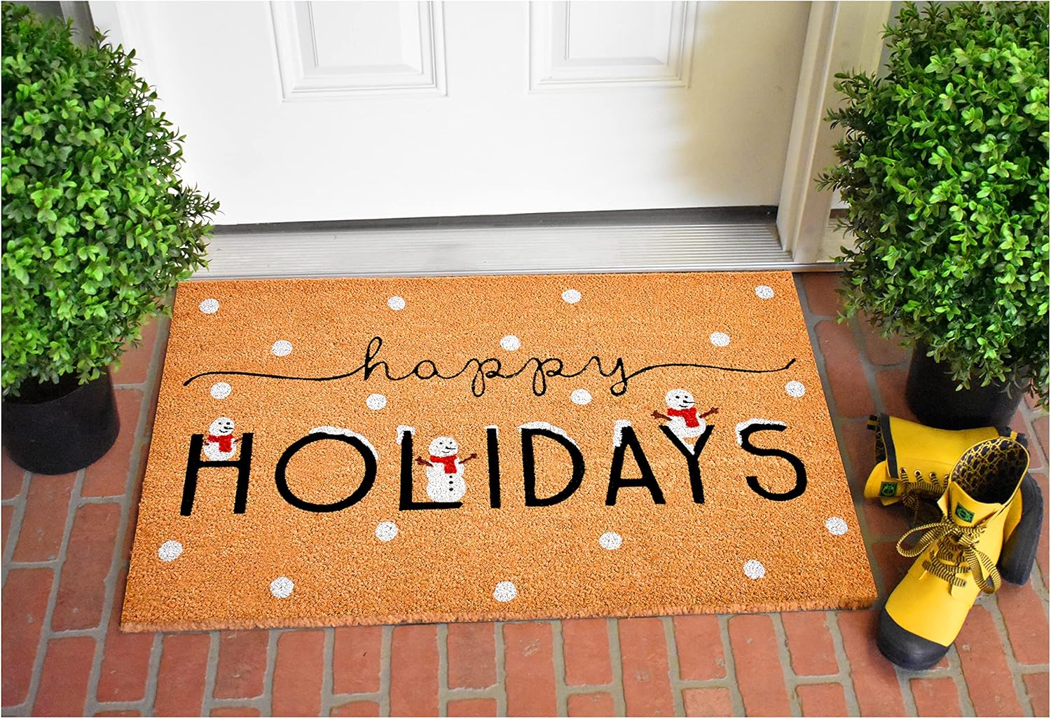 Calloway Mills Holiday Joy Doormat (Multi, 17" x 29" x 0.60")