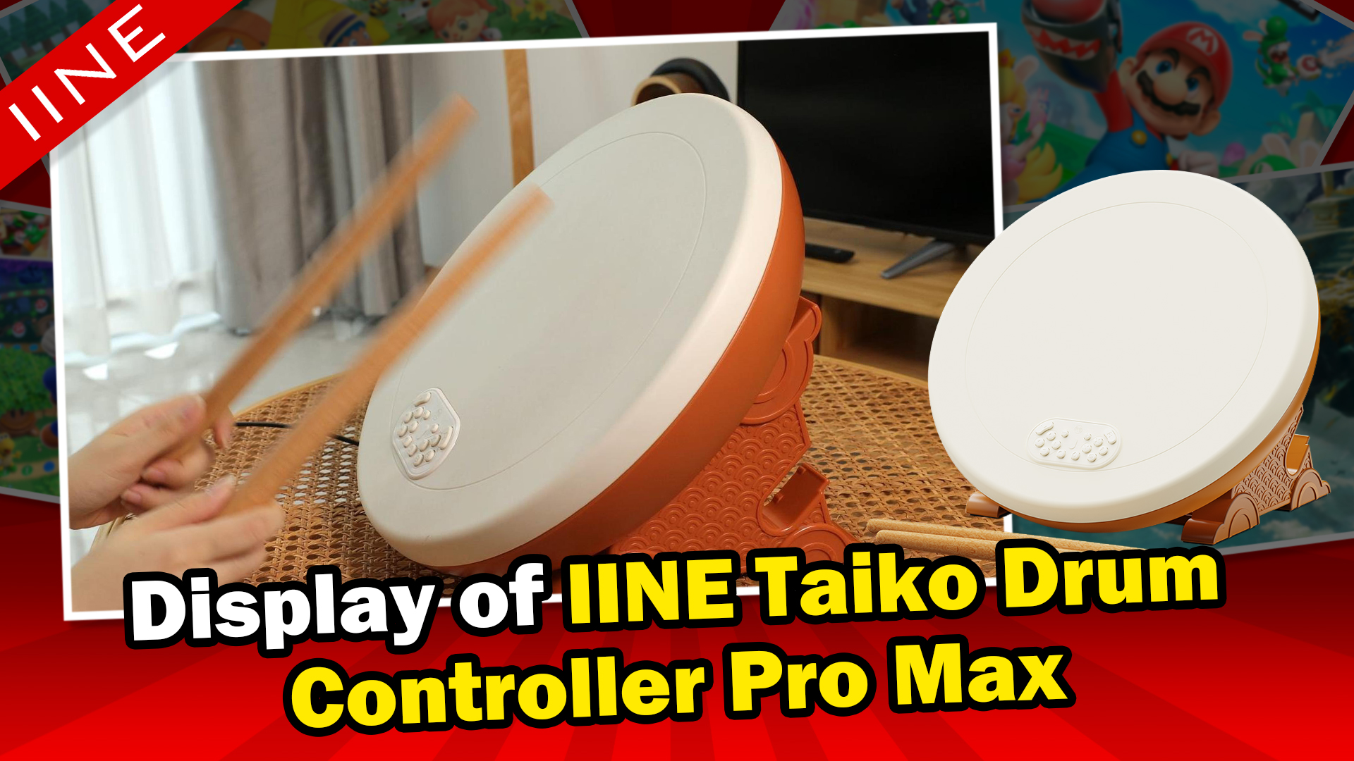 Amazon.com: IINE: Taiko Drum Controller