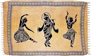 Canga de Praia Três Deusas Divindades Africanas