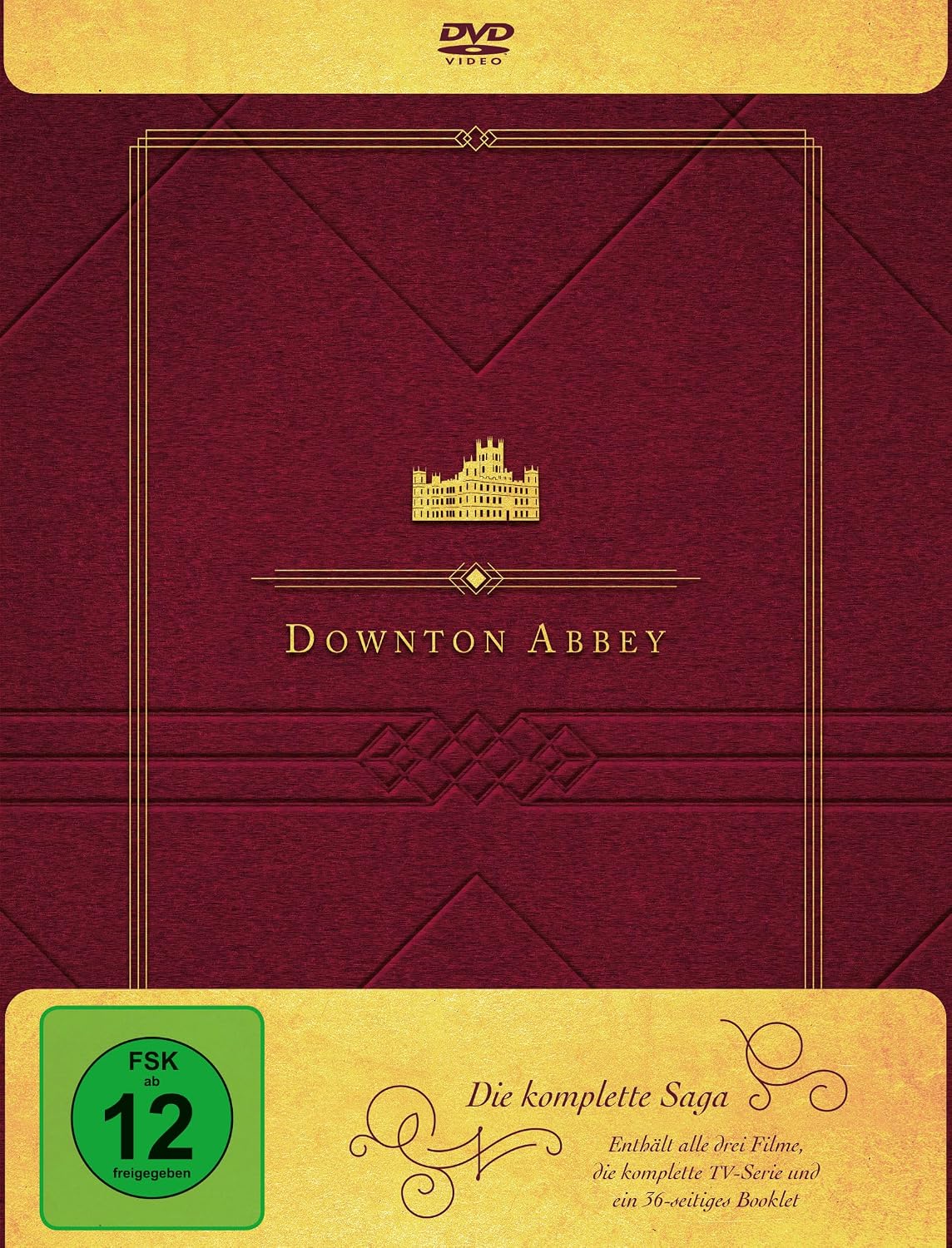 Downton Abbey - Die komplette Saga Limited Edition TV Serie + 3 Filme