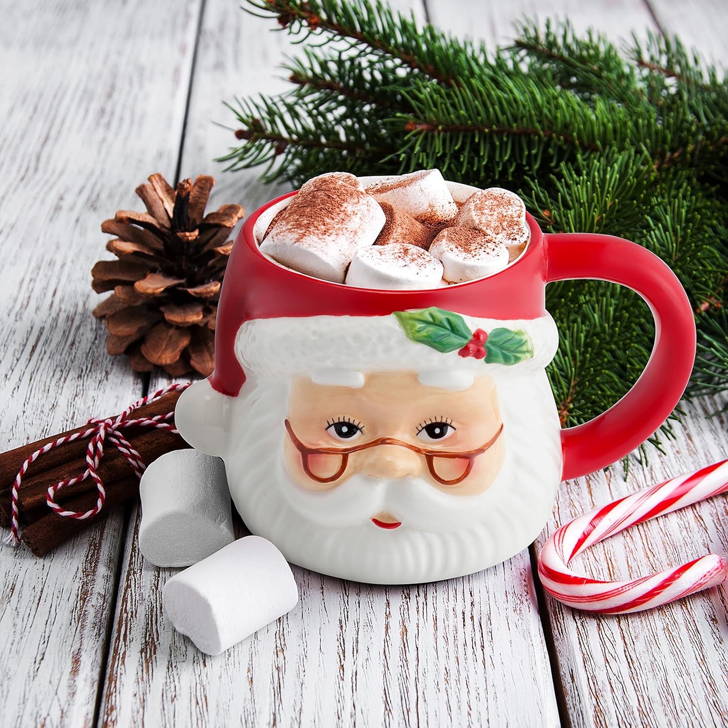 16 oz Santa Mug - Image 2