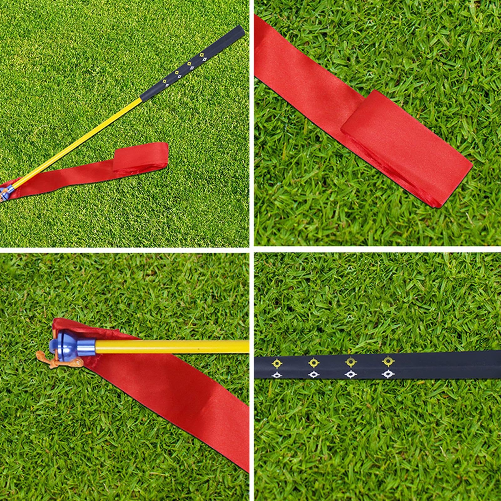 Korekta gestów golfistów, praktyczne akcesoria golfowe, korekta gestów | trener huśtawki ze wstążką, trener huśtawki golfowej, rodzinne narzędzie do treningu golfowego, akcesoria do gry w golf