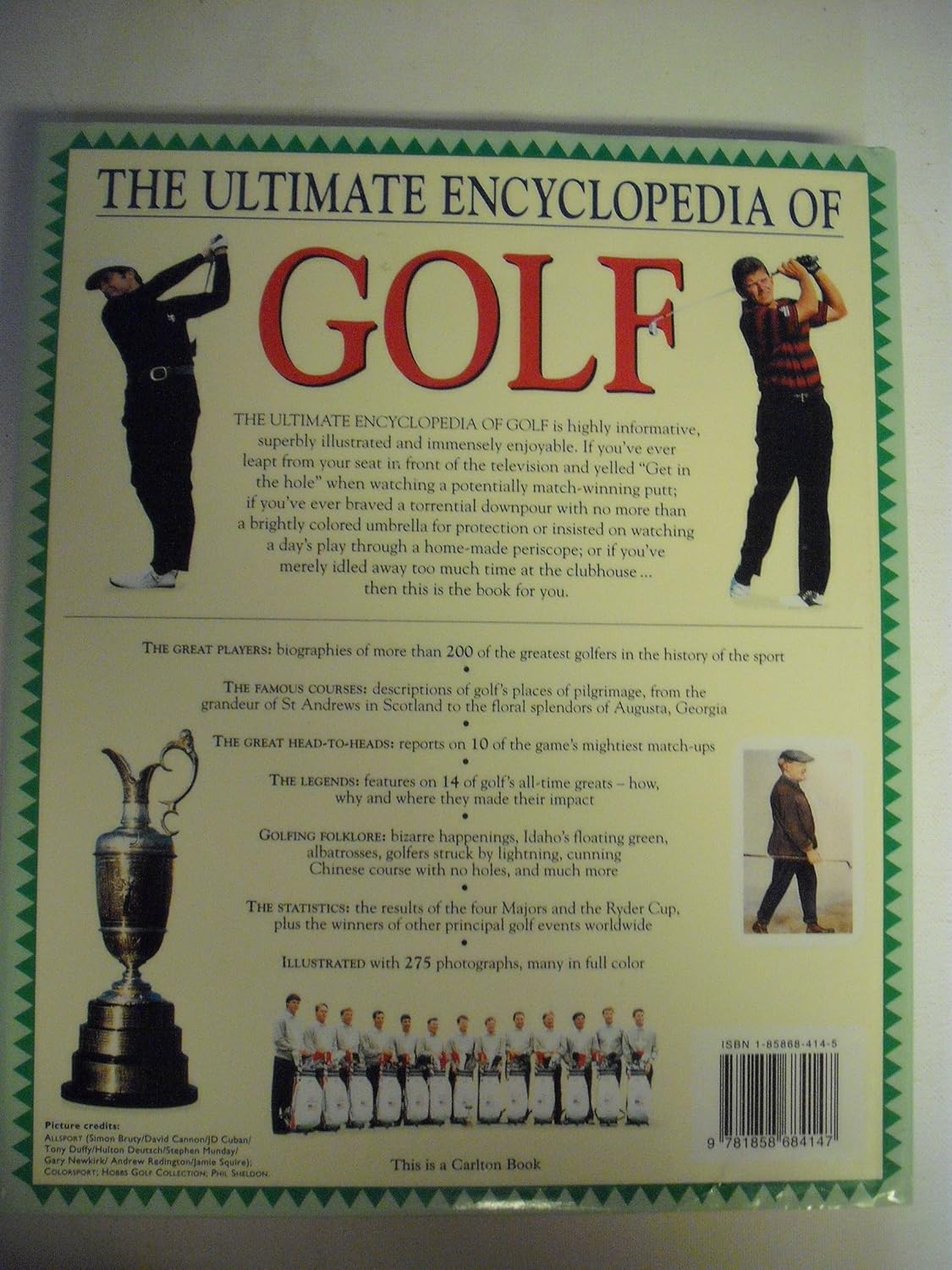 Ultimate Encyclopedia of Golf      Hardcover – January 1, 1997
