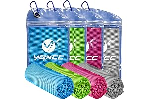 YQXCC 4 Pack Cooling Towels: Keep Cool While Breaking A Sweat