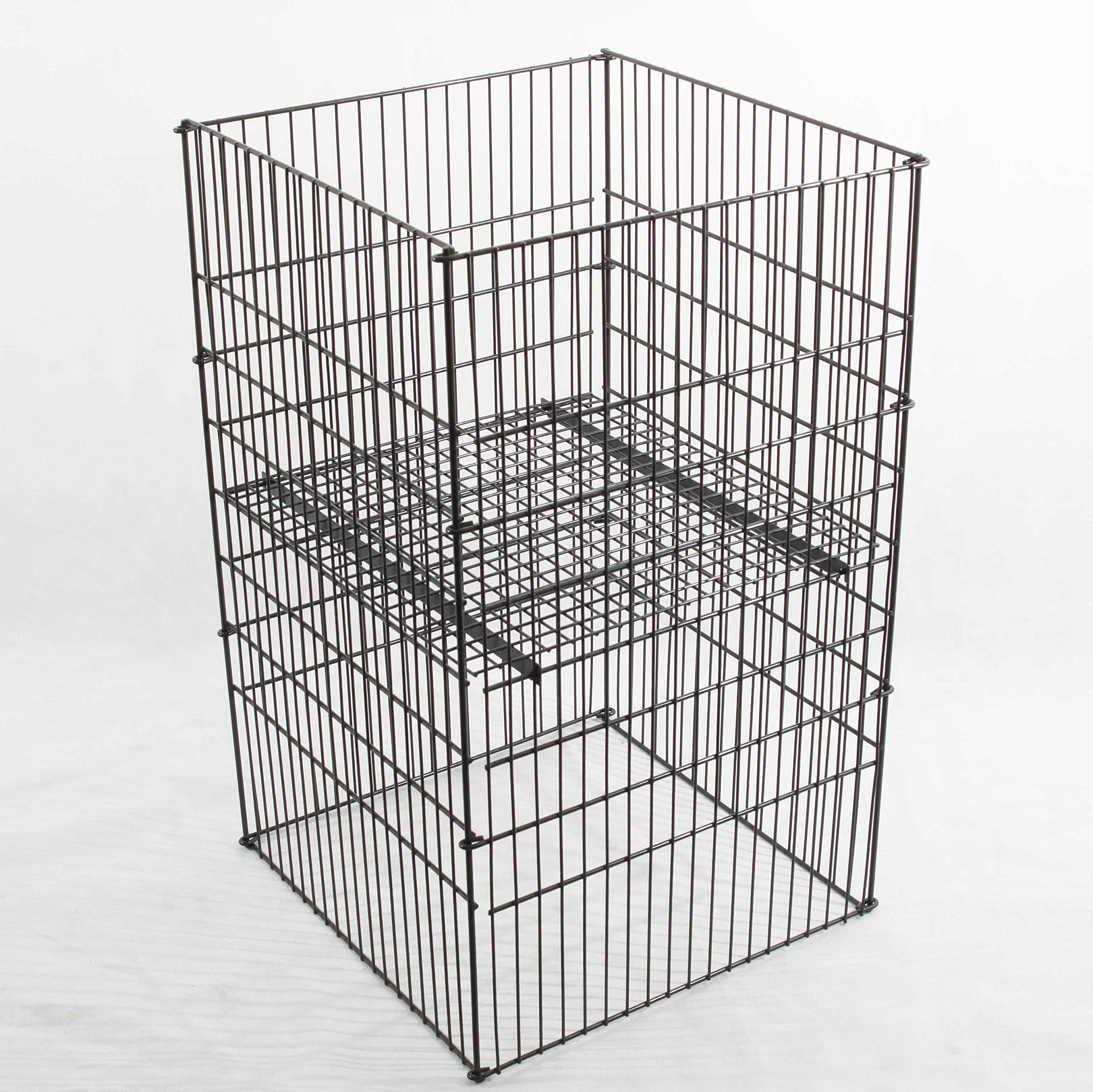 GERSO Schlagerkorb Aktionskorb faltbar 50x50x80cm anthrazit RAL 7016