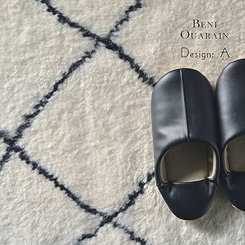 希少な素材！モロッコラグ/ベニワレン　玄関マット ベニワレン モロッコ ラグ マット アジラル カラフル 玄関マット