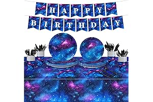 Galaxy Theme Party Supplies Galactic Space Birthday Party Decoration