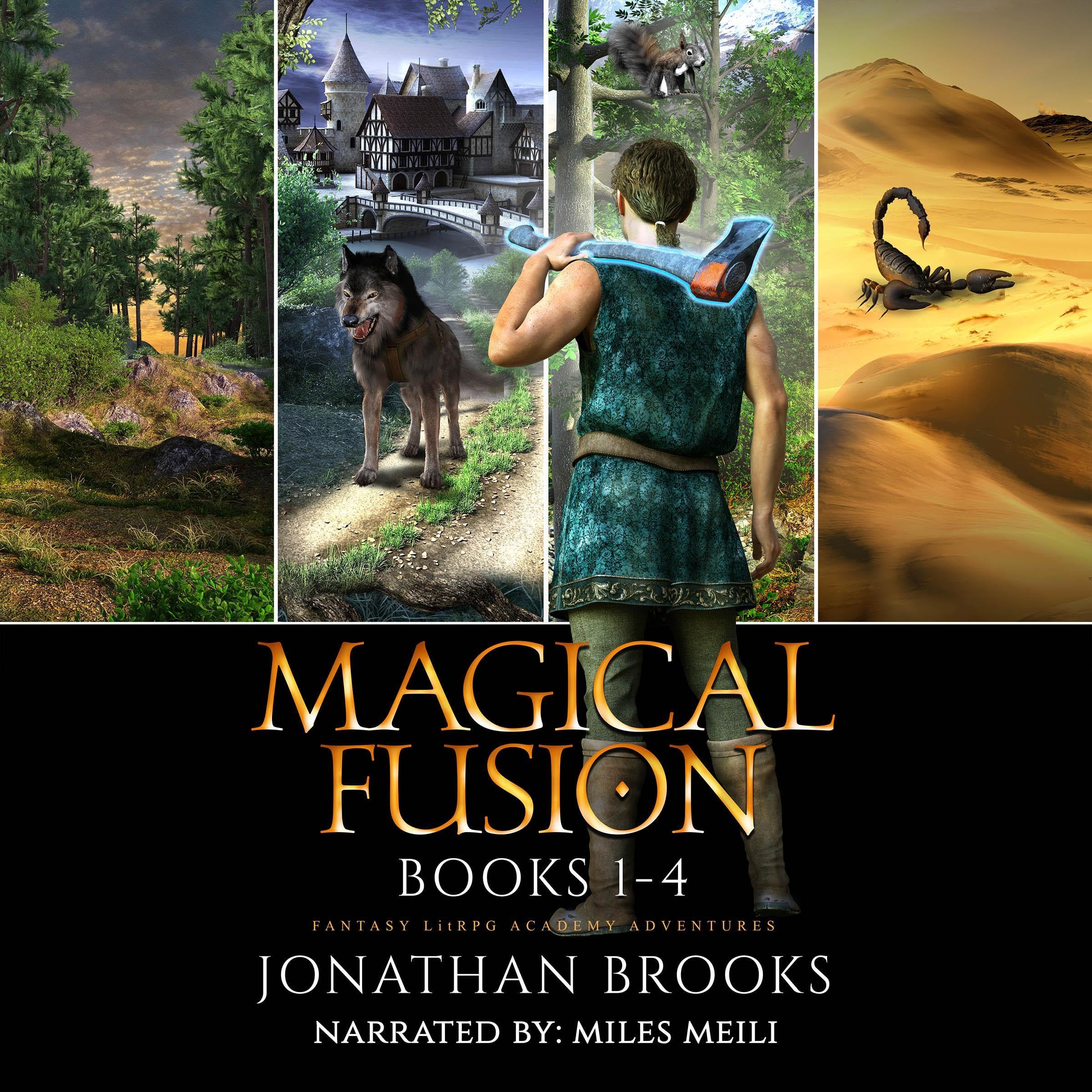 Cover art for Magical Fusion Collection, Books 1-4