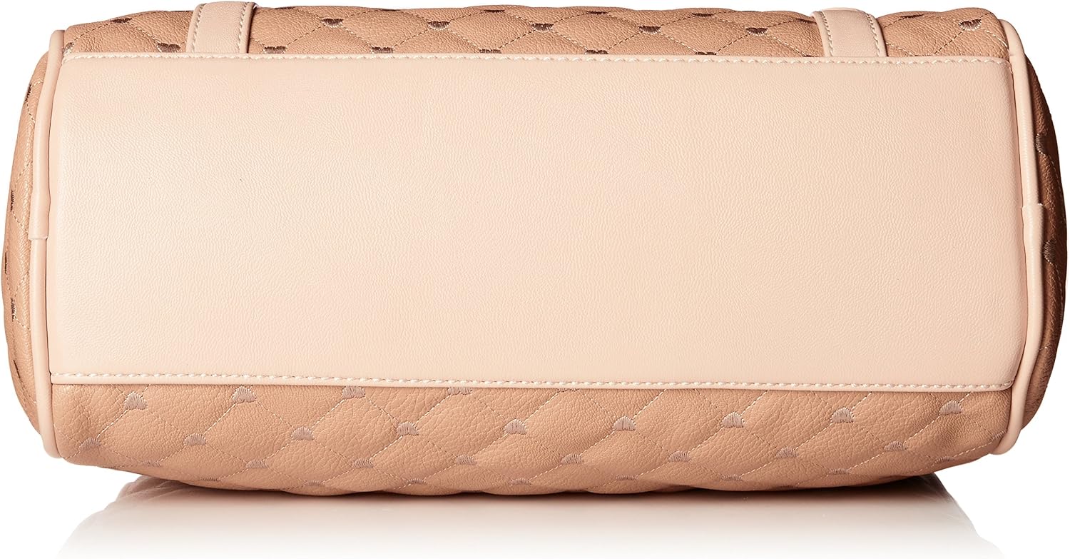 MG Collection Karasi Diamond Quilted Bowling Shoulder Bag