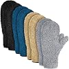 Bencailor 4 Pair Microfiber Dusting Mittens Reusable Women Cleaning Mittens with Thumb for Kitchen