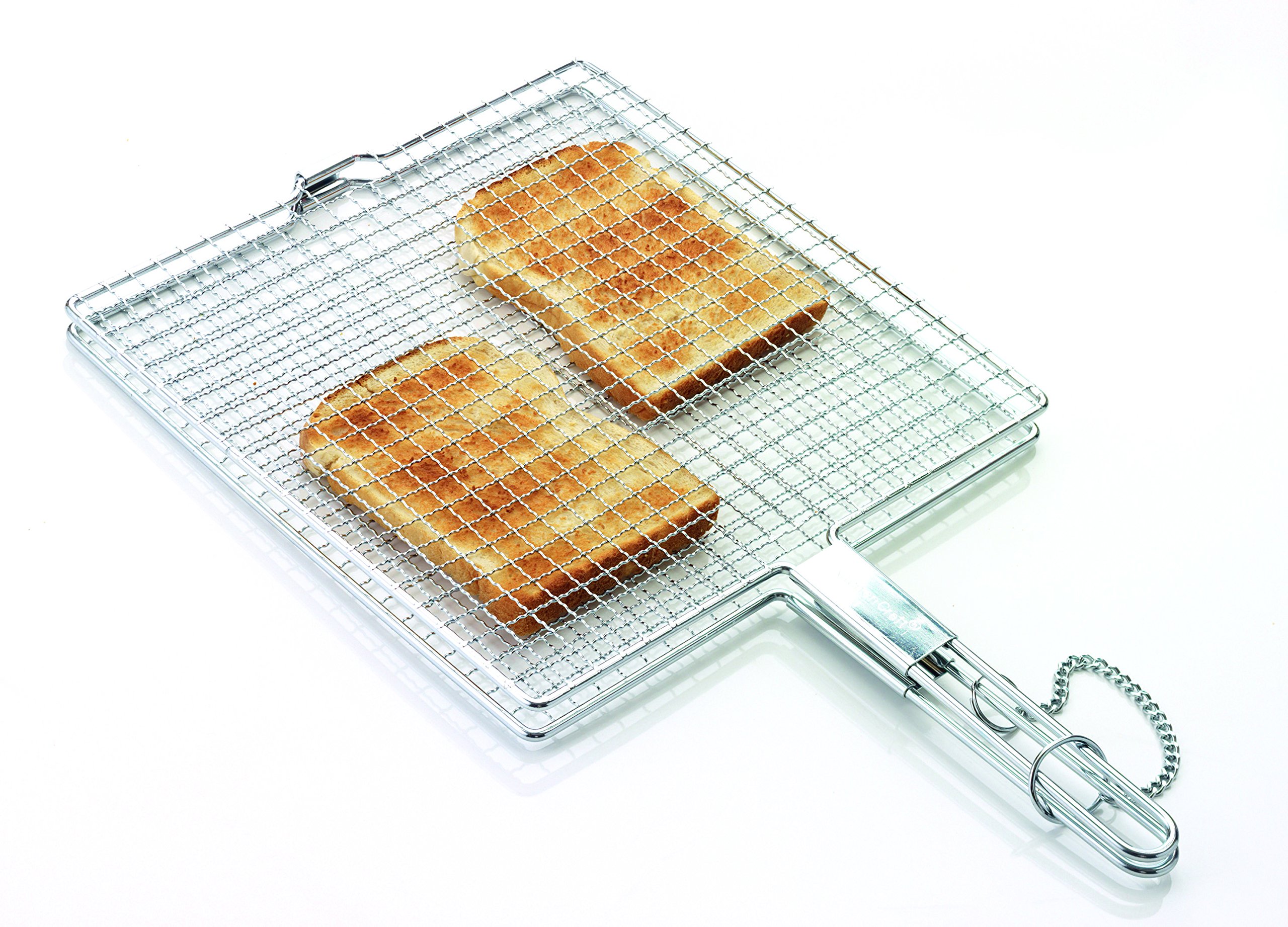 Griglia Per Tostapane In Acciaio Inox - Accessorio Per Scaldare Panini E Toast In Modo Facile